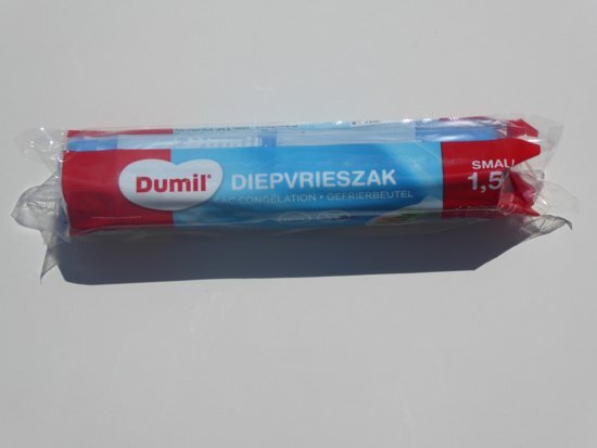 Dumil diepvrieszak - freezer bag - klein 1 5 liter - 500 stuks