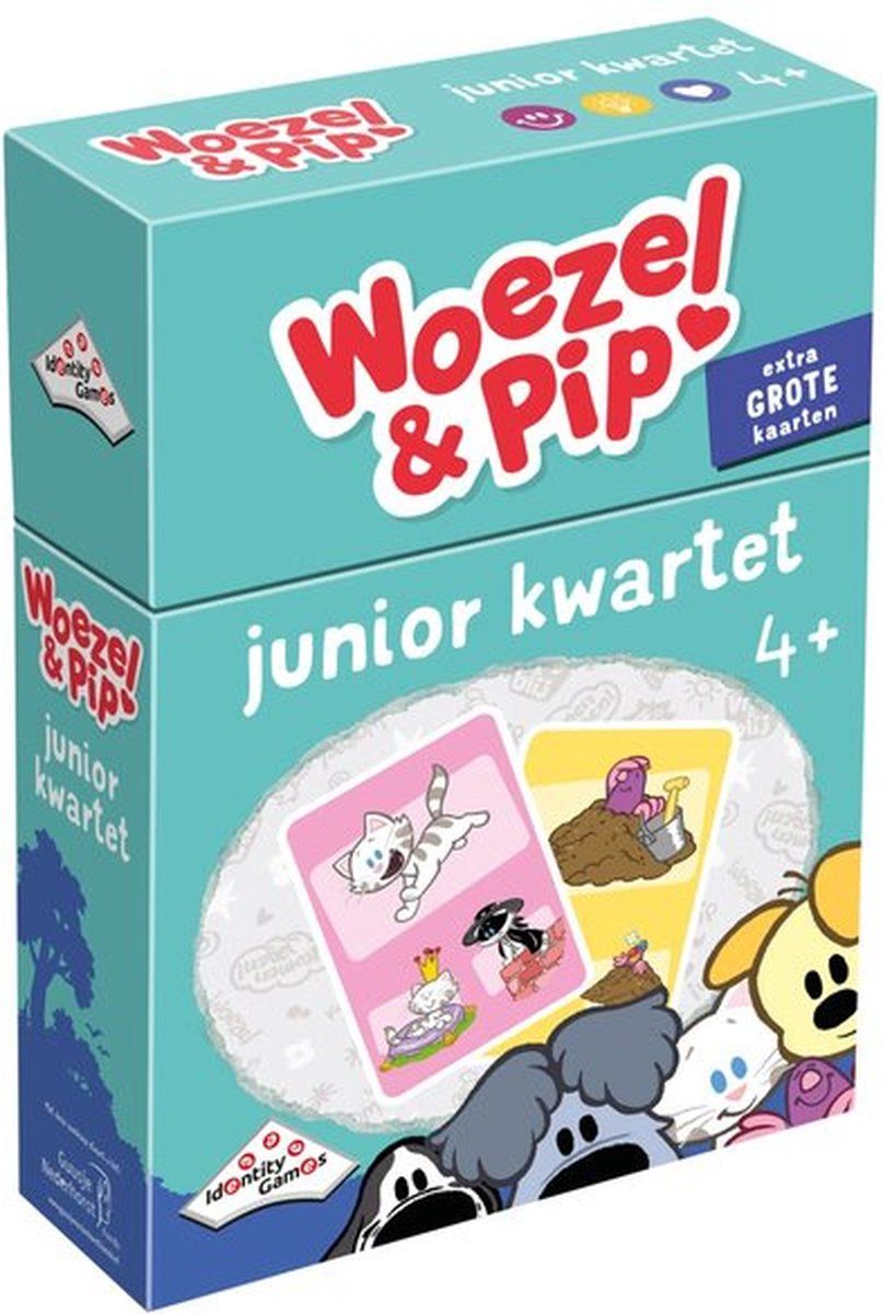 Identity Games Woezel en Pip - Kwartet