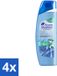 Head & Shoulders Anti-roos Shampoo Pure Intense Extra Verkoelend 4 x 250 ml