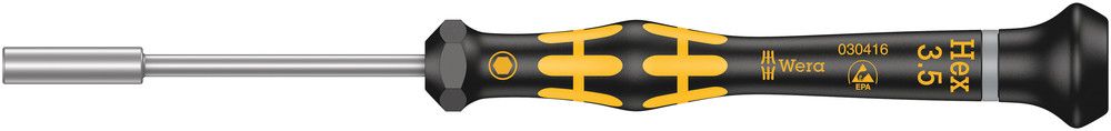 Wera ESD Dopschroevendraaier - 3.5 x 60mm