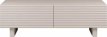 Vente-unique Tv-meubel met 2 deuren van MDF - 150 cm - Beige - LUDIMA