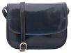 I Fratelli Sac bandoulière cuir véritable rouge ROSSO UNICA 27x20x12 cm 5513-Rosso