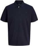 Jack & Jones Heren Polo regular fit Blauw S Volwassenen