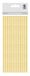 Ursus 56850007 - Papieren rietjes met chevron, goud, maat S, lengte ca. 19,5 cm, diameter ca. 0,6 cm, 24 stuks