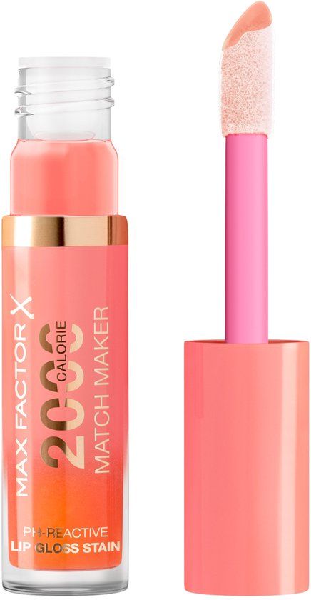 Max Factor 2000 Calorie Match Maker Lip Gloss Stain, Bubbly, 4.4 ML