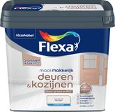 Flexa Mooi Makkelijk Deuren & Kozijnen Zijdeglans - Gebroken Wit / Ral 9010 - 750 Ml
