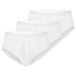 Mey Heren slip / onderbroek 3 pack Noblesse wit 100% Katoen Maat S
