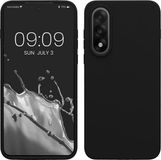 kwmobile telefoonhoesje geschikt voor OnePlus Nord 5 - Hoesje met siliconen coating - Smartphone case in zwart