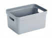 Sunware Sigma Home Storage Box - 13L - Grey - Rectangular