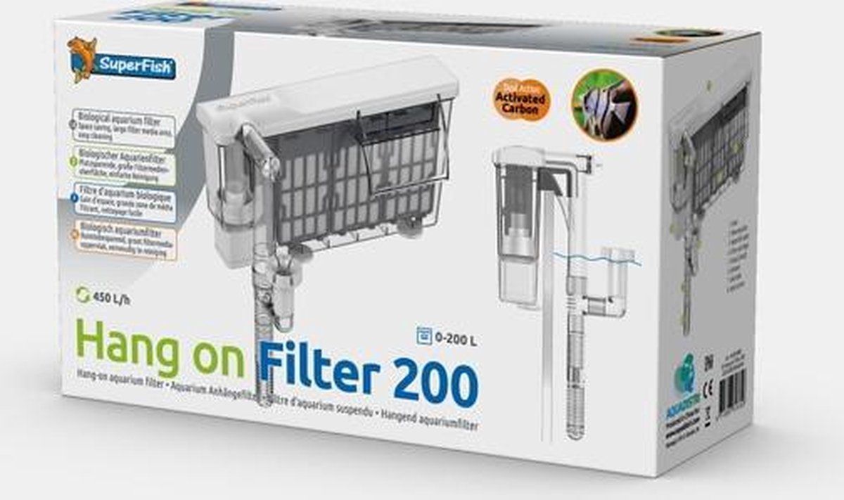 SuperFish hang on filter 200
