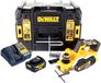 DeWalt DCP 580 M1 rabot 18 V 82 mm + 1x batterie 4,0 Ah + chargeur + TSTAK