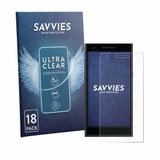 Savvies Screenprotector voor Philips S396 - Folie Beschermfolie transparant 18 Stuks