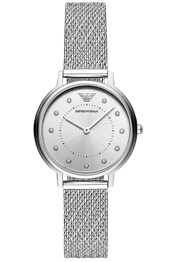 Emporio Armani AR11128 Dameshorloge 32 mm - Zilverkleurig