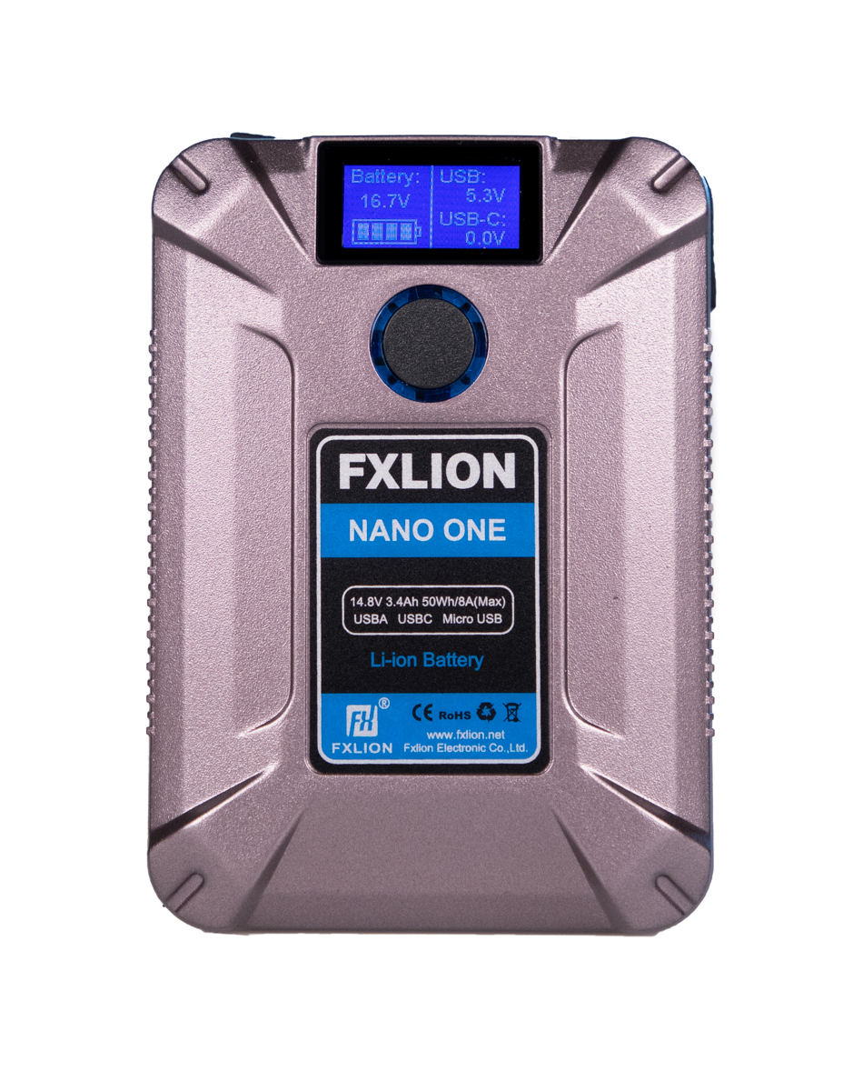 FXlion Nano One (Silver) 14.8V/50WH V-lock