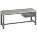 BOTT Werkbank met frame Cubio mpx - 1 lade - 2 m - BOTT(2)