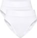 CALIDA Slip Elastic High Waist Set van 2 Wit Dames 48-50 Katoen/Elastaan