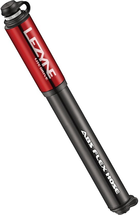 Lezyne Lite Drive - Minipomp - Maat S - Rood