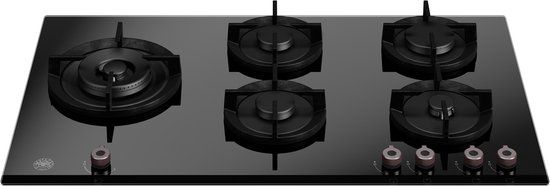 Bertazzoni La Germania Bertazzoni P905LPROGNE Gas-op-glaskookplaat