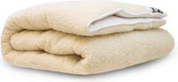 Terschellinger Wolweelde Terschellinger Wollen onderdeken | 100% IWS Zuiver Scheer wollen topper | Puur Natuur topdek | 180x220 cm lits jumeaux