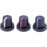PB Fastener 3/03/TPN 130006 Blk/Rd 3/03/TPN 130006 Draaiknop Met wijzer Zwart, Rood (Ø x h) 19 mm x 16 mm 1 stuk(s) Piece