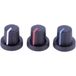 PB Fastener 3/03/TPN 130006 Blk/Rd 3/03/TPN 130006 Draaiknop Met wijzer Zwart, Rood (Ø x h) 19 mm x 16 mm 1 stuk(s) Piece
