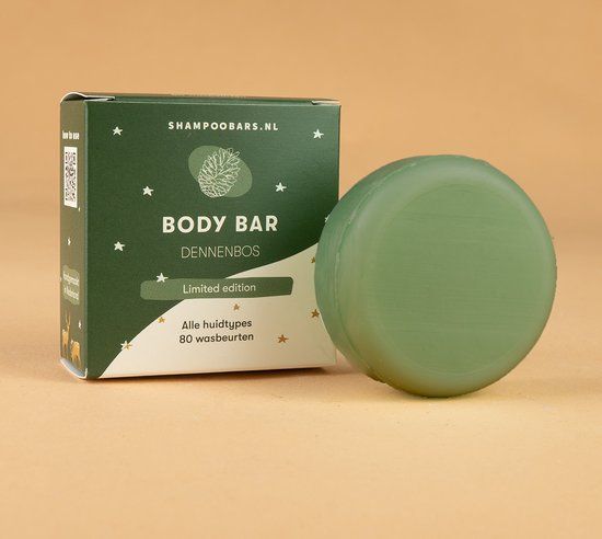 Body Bar Dennenbos - Vegan - 60g - Alle Huidtypes