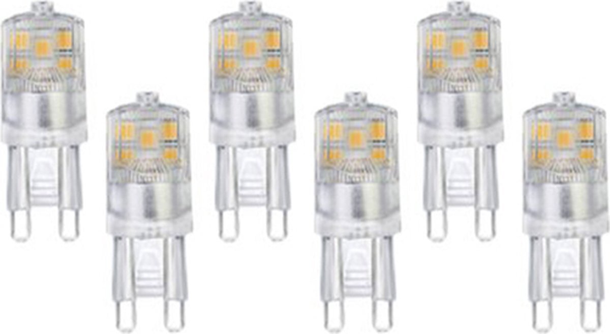 Groenovatie G9 LED Lamp - 2W - Warm Wit - Extra Klein - 6-Pack