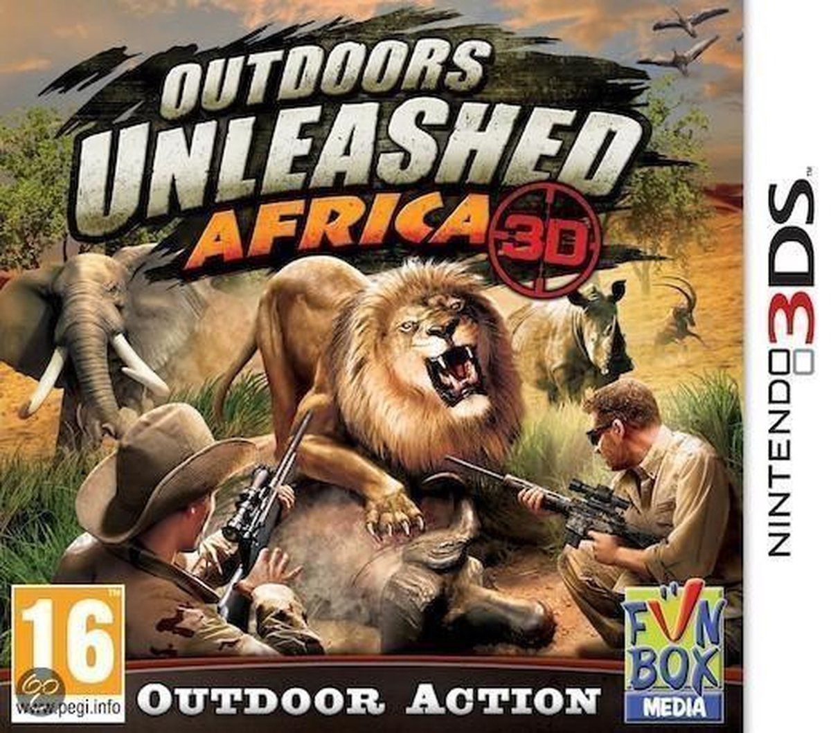 Merkloos Outdoors Unleashed: Africa 3D - Nintendo 3DS/2DS - Adventure - Standard Edition