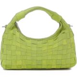 Núnoo Mini Dandy Braided Suede Lime