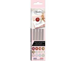 Aladine Zegelwas Sticks Set 4 Stuks Zilver