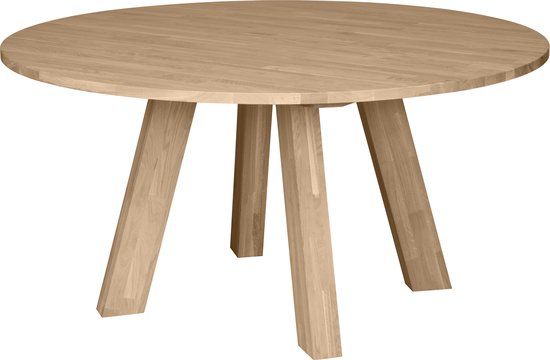 WOOOD Rhonda Round Dining Table - Oak - Natural - Ø150 cm