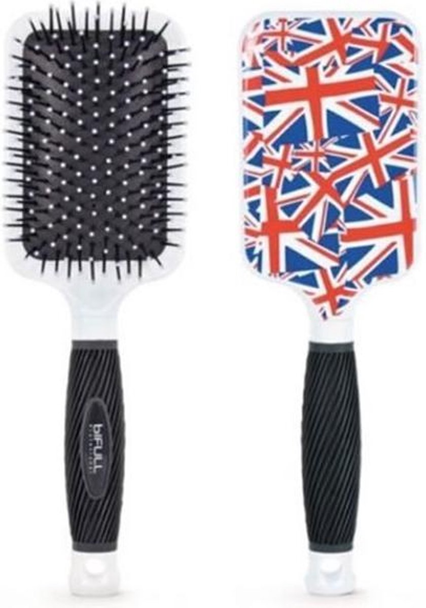 Elizabeth Arden Bifull Racket Hair Brush Union Jack