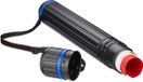 Relaxdays Poster Tube Telescopic - Up to A0 Size - Adjustable Shoulder Strap - 64-107 cm - Plastic