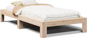 vidaXL Bedframe Massief Grenenhout Naturel 75x190 cm