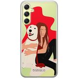 ERT GROUP mobiel telefoonhoesje voor Samsung A34 5G origineel en officieel erkend Babaco patroon Dogs 006