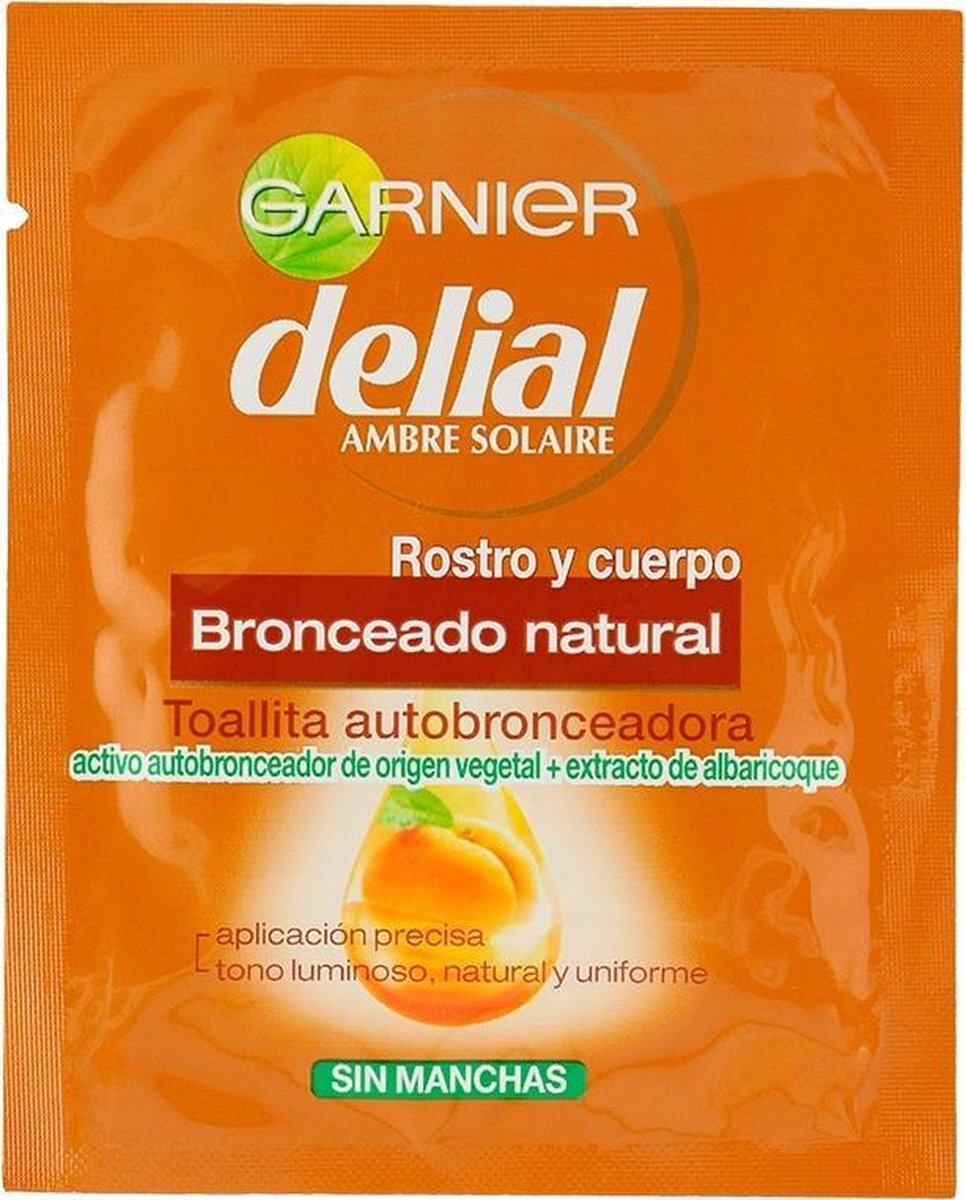L'Oréal Garnier Bronceado Natural Toallitas Autobronceadoras Cara+cuerpo
