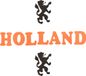 Oranje Holland stickers - Foam letters van 18x23 cm
