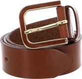 Vanzetti Leren riem 35mm Leather Belt W110 Mid Brown bruine
