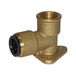 Riegler 82.022 Wandhoek van messing, serie »speedfit«, 3/4 BSP, voor buis buiten-ø 22 mm