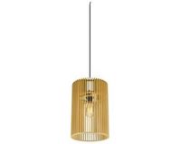 SLV Lampe suspendue Wud PD cylindre Ø 25cm - Noir