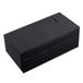 MORIGAMI Kangubasic servet 1/8 vouw 30 servetten Airlaid zwart