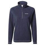 Craghoppers Miska microfleece met halve rits, lichtgewicht damestrui met gerecyclede materialen