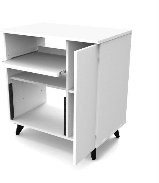 Glorious Modular Side Rack Weiß - Studiorack