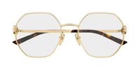 Gucci GG2048O Lunettes de vue femme doré géométrique 54mm