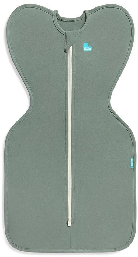 Love to Dream Babyslaapzak Swaddle Up Inbakeren Deep Olive