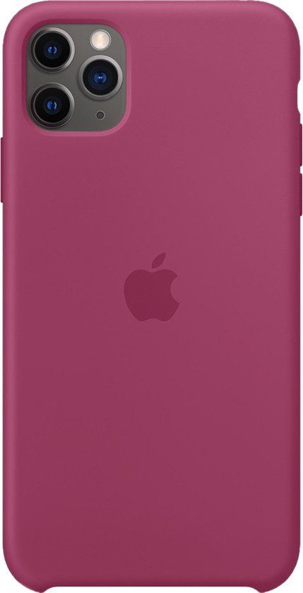 Apple - Siliconen Hoesje - iPhone 11 Pro Max - Paars