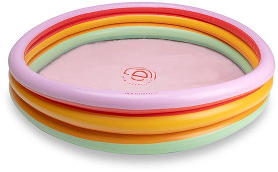 Swim Essentials Opblaasbaar Zwembad - Kinderzwembad - Regenboog - Ø 150 cm