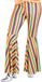 Amscan Verkleedbroek Gestreept Dames Nylon Geel Maat 36/38