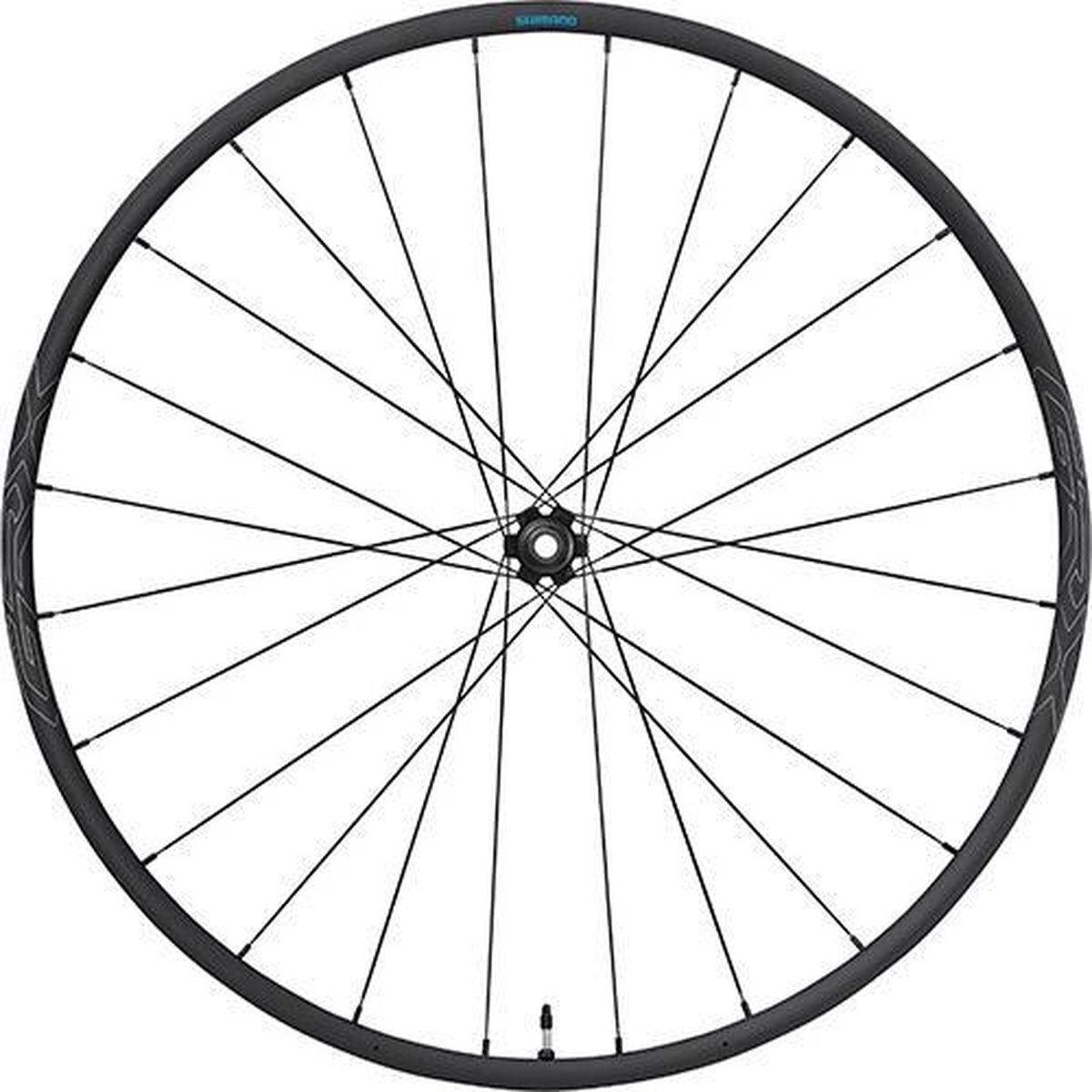 Shimano Voorwiel Rx570 27,5 Inch 650b E-thru Disc Brake Zwart