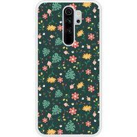Liberty Bedrukt siliconen hoesje compatibel met Redmi Note 8 Pro monstera